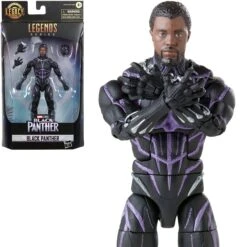 HASBRO MARVEL LEGENDS SERIES LEGACY COLLECTION BLACK PANTHER SET 4 FIGURAS – 15 CM -Character Model 0684305af4c24486b8a4197352312ec4xl