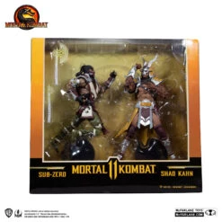 [DISPONIBLE] McFARLANE TOYS MORTAL KOMBAT 11 PACK SUB-ZERO & SHAO KAHN – 18 CM