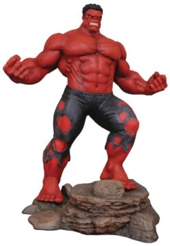 DIAMOND SELECT MARVEL GALLERY RED HULK DIORAMA – 28 CM -Character Model 111x diamjun192397