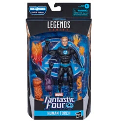 HASBRO MARVEL LEGENDS SERIES FANTASTIC FOUR HUMAN TORCH – 15 CM