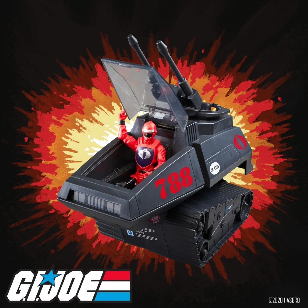 HASBRO G.I JOE RETRO COLLECTION HISS COBRA + DRIVER – 12 CM 2 HASBRO G.I JOE RETRO COLLECTION HISS COBRA + DRIVER – 12 CM - Image 2