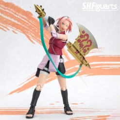 S.H FIGUARTS NARUTO SHIPPUDEN : SAKURO HARUNA -NARUTOP99 EDITION – 15 CM