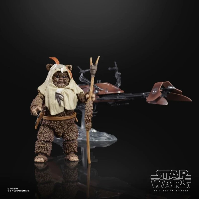 HASBRO STAR WARS BLACK SERIES EXCLUSIVE SDCC2020 HEROES OF ENDOR SET 4 FIGURAS – 15 CM 2 HASBRO STAR WARS BLACK SERIES EXCLUSIVE SDCC2020 HEROES OF ENDOR SET 4 FIGURAS – 15 CM - Image 2