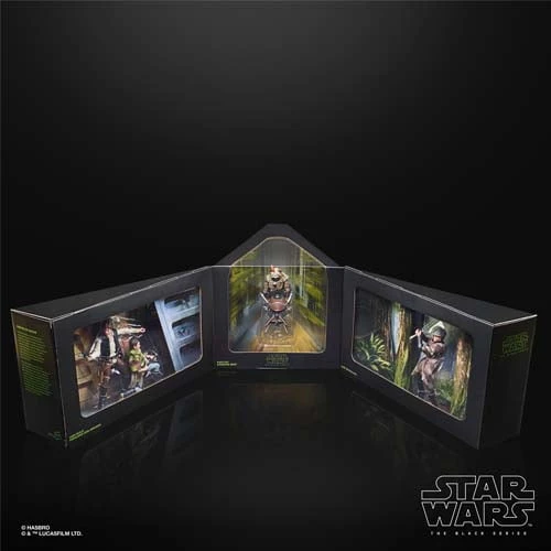 HASBRO STAR WARS BLACK SERIES EXCLUSIVE SDCC2020 HEROES OF ENDOR SET 4 FIGURAS – 15 CM 1 HASBRO STAR WARS BLACK SERIES EXCLUSIVE SDCC2020 HEROES OF ENDOR SET 4 FIGURAS – 15 CM