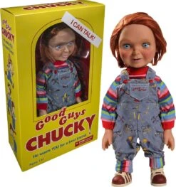 MEZCO HAPPY FACE CON VOZ CHUCKY GOOD GUYS – 38 CM
