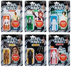 HASBRO STAR WARS EP.V RETRO COLLECTION PACK 6 FIGURAS – 10 CM