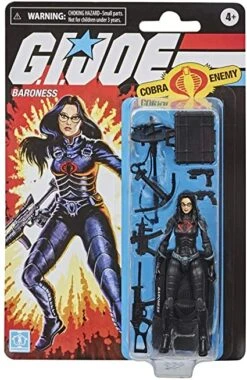 HASBRO G.I JOE RETRO COLLECTION BARONESS / BARONESA – 12 CM
