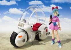 [DISPONIBLE] S.H FIGUARTS DRAGON BALL BULMA’S MOTORCYCLE HOIPOI CAPSULE + S.H FIGUARTS DRAGON BALL BULMA ADVENTURE BEGINS PACK – 17 CM -Character Model 72136b