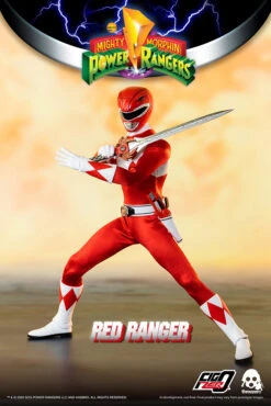 [PRE-ORDER NOVIEMBRE 2021] THREEZERO 1/6 MIGHTY MORPHIN POWER RANGERS : RED RANGER – 30 CM -Character Model 75470b