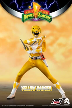 THREEZERO 1/6 MIGHTY MORPHIN POWER RANGERS : YELLOW RANGER – 30 CM -Character Model 75475a