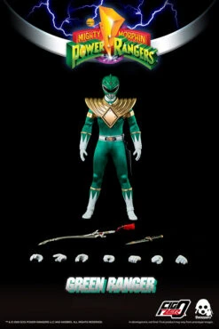[PRE-ORDER NOVIEMBRE 2021] THREEZERO 1/6 MIGHTY MORPHIN POWER RANGERS : SET COMPLETO – 30 CM -Character Model 75478c