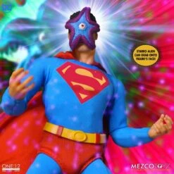 [PRE-ORDER AGOSTO 2022] MEZCO ONE:12 COLLECTIVE SUPERMAN MAN OF STEEL EDITION – 16 CM -Character Model 79474g