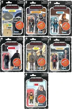HASBRO STAR WARS THE MANDALORIAN VINTAGE COLLECTION RETRO 2021 WAVE 1 7 FIGURAS – 10 CM -Character Model 817iy0cwgkS. AC SY679