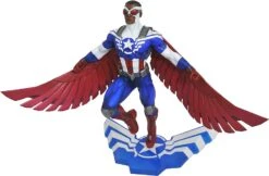 DIAMOND SELECT MARVEL GALLERY CAPTAIN AMERICA SAM WILSON – 25 CM -Character Model 81d95N9LtL. AC UF8941000 QL80