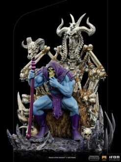 IRON STUDIOS 1/10 MASTERS OF THE UNIVERSE DELUXE SKELETOR – 29 CM -Character Model 84792b