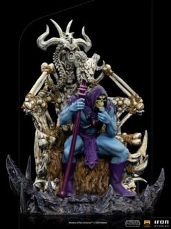 IRON STUDIOS 1/10 MASTERS OF THE UNIVERSE DELUXE SKELETOR – 29 CM -Character Model 84792c