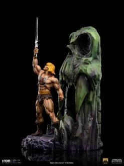 [PRE-ORDER AGOSTO 2023] IRON STUDIOS 1/10 MASTERS OF THE UNIVERSE HE-MAN DELUXE STATUE – 34 CM -Character Model 87059b