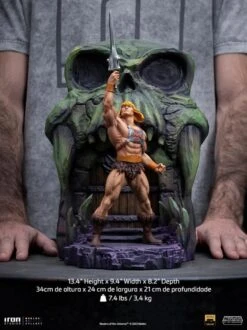 [PRE-ORDER AGOSTO 2023] IRON STUDIOS 1/10 MASTERS OF THE UNIVERSE HE-MAN DELUXE STATUE – 34 CM
