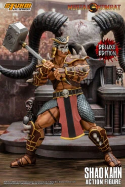 STORM COLLECTIBLES 1/12 MORTAL KOMBAT SHAO KAHN DELUXE EDITION – 18 CM -Character Model 87c1cf173bedc6fa0043e1b5f2f3fc13