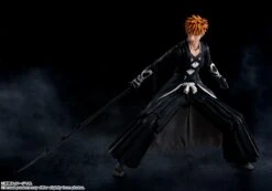 [PRE-ORDER OCTUBRE 2023] S.H FIGUARTS BLEACH 1K YEAR BLOOD WAR ICHIGO KUROSAKI BANKAI TENSAZANGETSU – 16 CM -Character Model 91050b