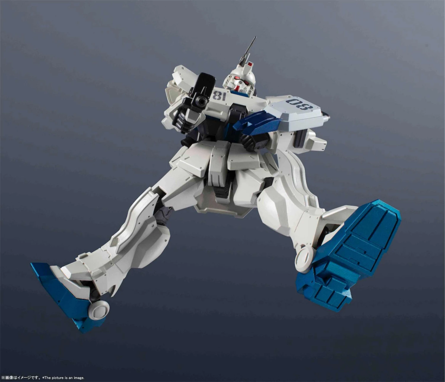 BANDAI MOBILE SUIT GUNDAM THE 08TH MS TEAM GUNDAM UNIVERSE RX-79 G EZ-8 GUNDAM EZ-8 – 15 CM 5 BANDAI MOBILE SUIT GUNDAM THE 08TH MS TEAM GUNDAM UNIVERSE RX-79 G EZ-8 GUNDAM EZ-8 – 15 CM - Image 5