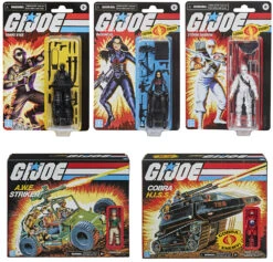 HASBRO G.I JOE RETRO COLLECTION SPECIAL PACK 3 FIGURAS + 2 VEHICULOS