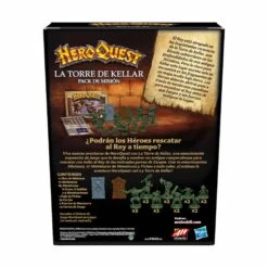 HASBRO GAMING EXPANSION HEROQUEST – LA TORRE DE KELLAR -Character Model HSBF4543105 4