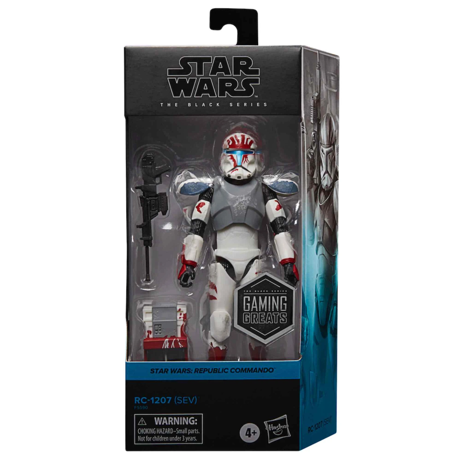 HASBRO STAR WARS: REPUBLIC COMMANDO BLACK SERIES GAMING GREATS RC-1207 (SEV) – 15 CM 2 HASBRO STAR WARS: REPUBLIC COMMANDO BLACK SERIES GAMING GREATS RC-1207 (SEV) – 15 CM - Image 2
