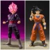 [DISPONIBLE] S.H FIGUARTS DRAGON BALL GOKU BLACK SUPER SAIYAN ROSE – 14 CM + S.H FIGUARTS DRAGON BALL SON GOKU A SAIYAN RAISED ON EARTH – 14 CM