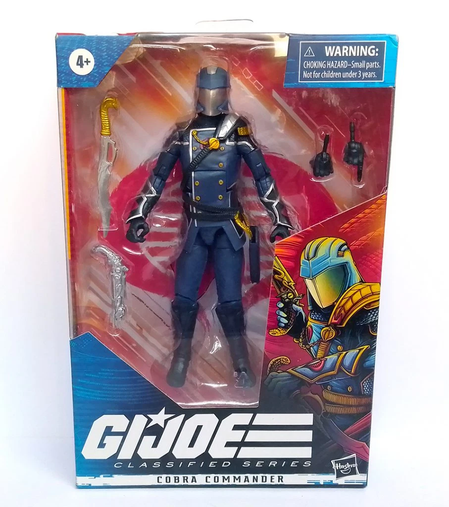 HASBRO G.I. JOE CLASSIFIED SERIES COBRA COMMANDER – 15 CM 1 HASBRO G.I. JOE CLASSIFIED SERIES COBRA COMMANDER – 15 CM