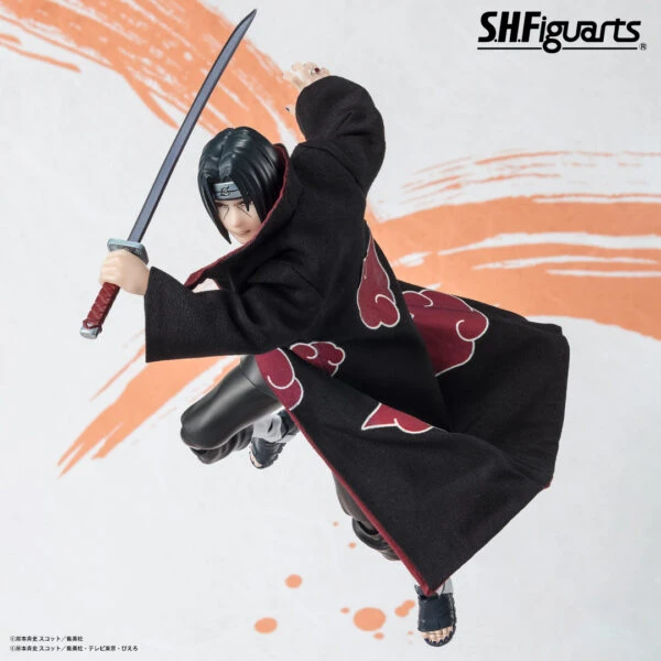 S.H FIGUARTS NARUTO ITACHI UCHIHA -NARUTOP99 EDITION – 16 CM 2 S.H FIGUARTS NARUTO ITACHI UCHIHA -NARUTOP99 EDITION – 16 CM - Image 2