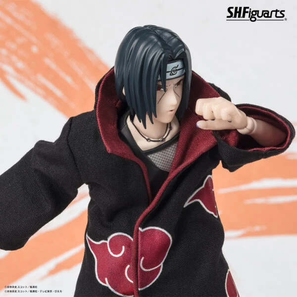 S.H FIGUARTS NARUTO ITACHI UCHIHA -NARUTOP99 EDITION – 16 CM 4 S.H FIGUARTS NARUTO ITACHI UCHIHA -NARUTOP99 EDITION – 16 CM - Image 4