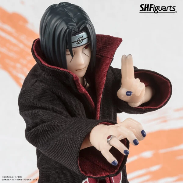 S.H FIGUARTS NARUTO ITACHI UCHIHA -NARUTOP99 EDITION – 16 CM 5 S.H FIGUARTS NARUTO ITACHI UCHIHA -NARUTOP99 EDITION – 16 CM - Image 5