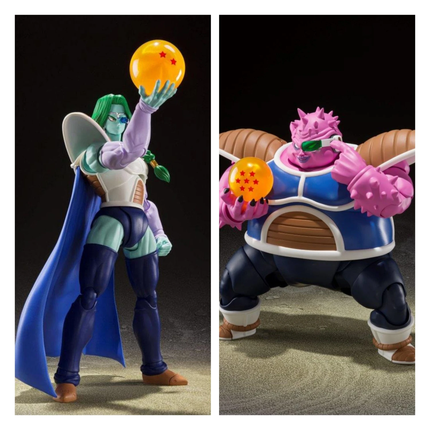 S.H FIGUARTS DRAGON BALL ZARBON – 16 CM + S.H FIGUARTS DRAGON BALL DODORIA – 16 CM 1 S.H FIGUARTS DRAGON BALL ZARBON – 16 CM + S.H FIGUARTS DRAGON BALL DODORIA – 16 CM