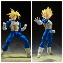 S.H FIGUARTS DRAGON BALL PACK 2 FIGURAS SUPER SAIYAN VEGETA – AWAKENED SUPER SAIYAN BLOOD- + SUPER SAIYAN TRUNKS (INFINITE LATENT SUPER POWER))