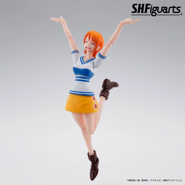 S.H FIGUARTS ONE PIECE NAMI -ROMANCE DAWN- 15 CM 3 S.H FIGUARTS ONE PIECE NAMI -ROMANCE DAWN- 15 CM - Image 3
