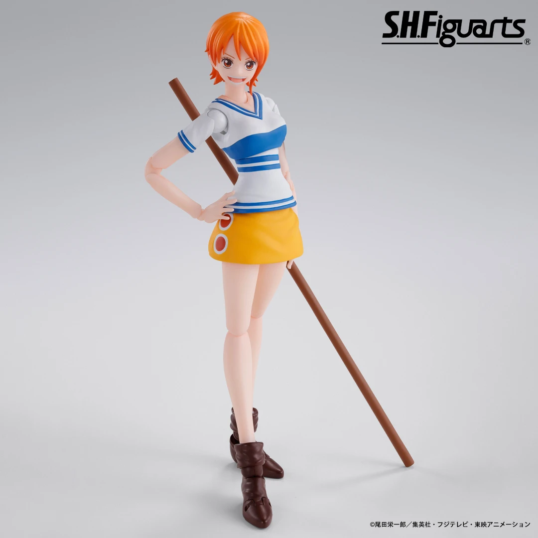 S.H FIGUARTS ONE PIECE NAMI -ROMANCE DAWN- 15 CM 1 S.H FIGUARTS ONE PIECE NAMI -ROMANCE DAWN- 15 CM