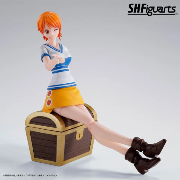 S.H FIGUARTS ONE PIECE NAMI -ROMANCE DAWN- 15 CM 2 S.H FIGUARTS ONE PIECE NAMI -ROMANCE DAWN- 15 CM - Image 2