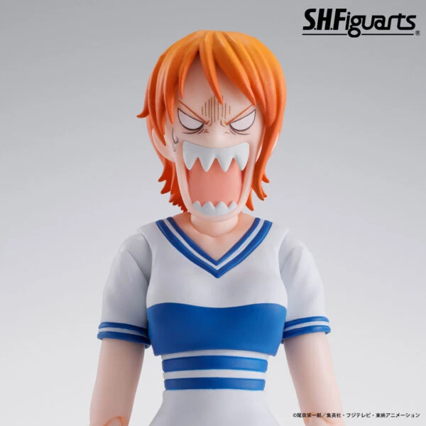 S.H FIGUARTS ONE PIECE NAMI -ROMANCE DAWN- 15 CM 7 S.H FIGUARTS ONE PIECE NAMI -ROMANCE DAWN- 15 CM - Image 7