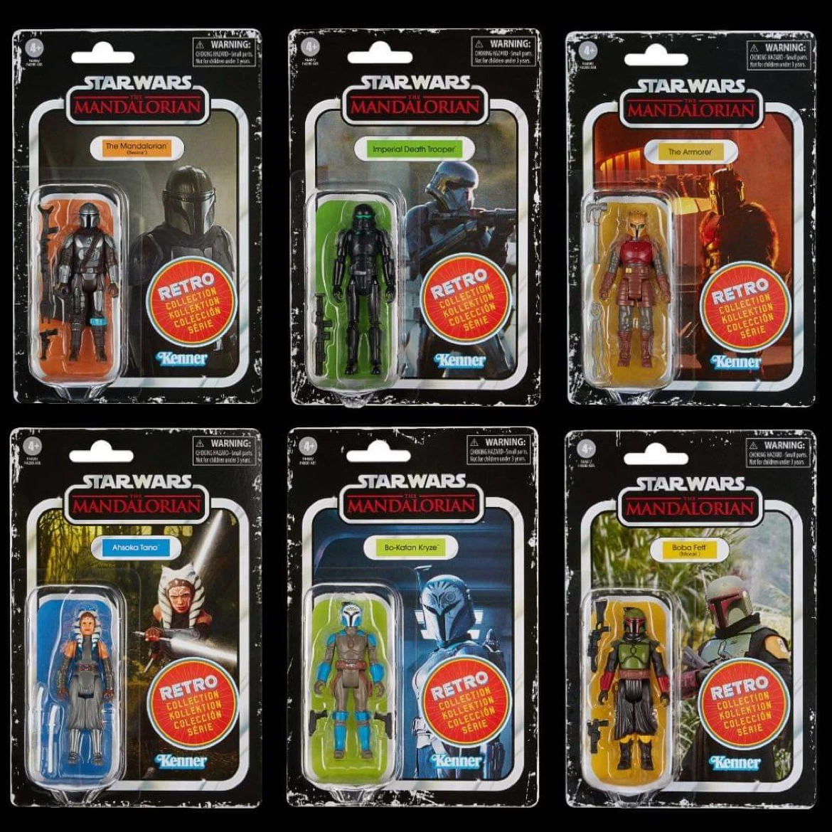HASBRO STAR WARS THE MANDALORIAN VINTAGE COLLECTION RETRO 2022 WAVE 6 FIGURAS – 10 CM 1 HASBRO STAR WARS THE MANDALORIAN VINTAGE COLLECTION RETRO 2022 WAVE 6 FIGURAS – 10 CM