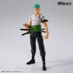 [PRE-ORDER MAYO 2025] S.H FIGUARTS ONE PIECE RORONOA ZORO -ROMANCE DAWN- 15 CM