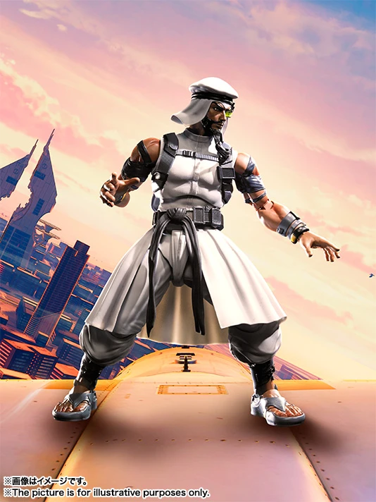 SH FIGUARTS STREET FIGHTER V RASHID – 15 CM 5 SH FIGUARTS STREET FIGHTER V RASHID – 15 CM - Image 5
