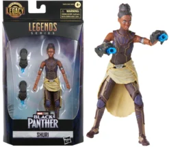 HASBRO MARVEL LEGENDS SERIES LEGACY COLLECTION BLACK PANTHER SET 4 FIGURAS – 15 CM -Character Model Shuri 580x