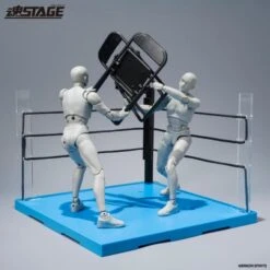 [PRE-ORDER MAYO 2025] TAMASHII STAGE ACT RING (NEUTRAL CORNER) & FOLDING CHAIR SET FOR S.H FIGUARTS -Character Model TAMASHII STAGE ACT RING CORNER NEUTRAL FOLDING CHAIR SET SH FIGUARTS 4 600x600 1