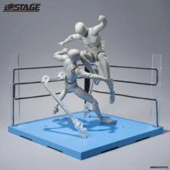 [PRE-ORDER MAYO 2025] TAMASHII STAGE ACT RING (NEUTRAL CORNER) & FOLDING CHAIR SET FOR S.H FIGUARTS -Character Model TAMASHII STAGE ACT RING CORNER NEUTRAL FOLDING CHAIR SET SH FIGUARTS 5 600x600 1