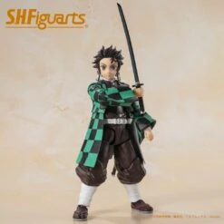 S.H FIGUARTS DEMON SLAYER KIMETSU NO YAIBA TANJIRO KAMADO – 14 CM -Character Model TANJIRO KAMADO DEMON SLAYER SH FIGUARTS 7