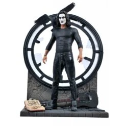 DIAMOND SELECT EL CUERVO MOVIE GALLERY THE CROW – 23 CM -Character Model THE CROW STATUETTE THE CROW MOVIE GALLERY DIAMOND SELECT 23 CM 699788842089 kingdom figurine.fr