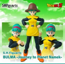 [DISPONIBLE] S.H FIGUARTS DRAGON BALL BULMA JOURNEY TO PLANET NAMEK – 14 CM