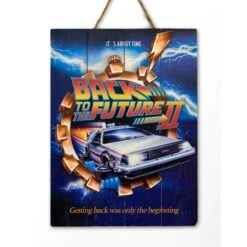 [PRE-ORDER OCTUBRE 2020] DOCTOR COLLECTOR WOODART 3D PRINT CARTEL MADERA REGRESO AL FUTURO II – 30X40 CM -Character Model back to the futur ii cartel madera 30 x 40 cm woodart 3d print doctor collector1111