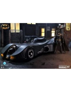 McFARLANE DC MULTIVERSE GOLD LABEL SERIES BATMAN 1989 & BATMOBILE – 18/56 CM -Character Model batman 1989 with batmobile dc multiverse 2